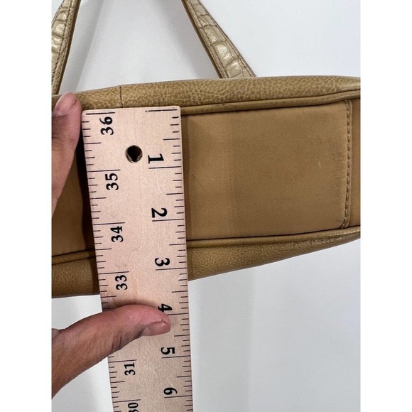 Franco Sarto Soho Mini Satchel Bucket Flap Shoulder Bag Animal Print - Picture 7 of 7